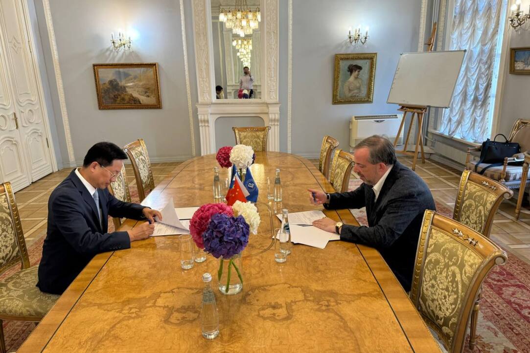 Подписано соглашение с Союзом китайских предпринимателей в России.